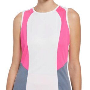 Grand Slam Women's Color Block Tennis Tank Top, Sz XXL